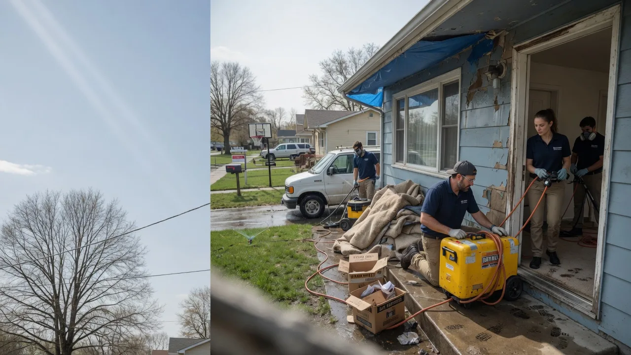 Basement Flood Cleanup in Helotes, TX near me